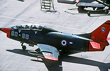 World War 1 Picture - An Italian trainer Fiat G.91T of the 60 Stormo (60th Wing) is parked on the flight line while transiting Bitburg Air Base in 1988.