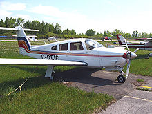 World War 1 Picture - Piper PA-28RT-201 Cherokee Arrow IV with its distinctive 