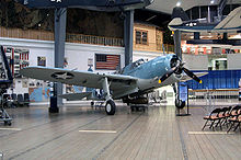 World War 1 Picture - The SB2A of the National Museum of Naval Aviation.