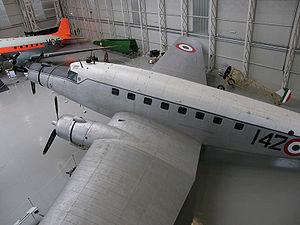 World War 1 Picture - Fiat G.212 at the Italian Air Force Museum.