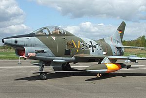 Airplane Picture - A Fiat G.91 at the Luftwaffe Museum in Gatow