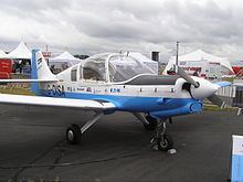 Airplane Picture - Former Royal Jordanian Air Force Bulldog now operated by the British Disabled Flying Association on display at Farnborough Airshow 2008