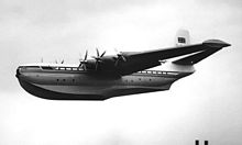 Airplane Picture - Saunders-Roe Princess G-ALUN displaying at the Farnborough SBAC Show in September 1953