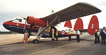 Airplane Picture - Twin Pioneer of Air Atlantique at Exeter in 1998