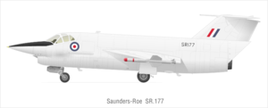 Airplane Picture - SR.177 with Red Top missiles