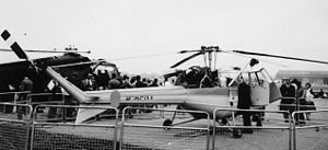 Airplane Picture - First P.531-0, G-APNV at the Farnborough show 1958