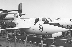 Airplane Picture - The second SR.53 on display at the September 1957 Farnborough Air Show