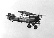 Fairey Flycatcher in flight