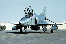 Airplane Picture - RF-4C Phantom II parked after returning from a mission during Operation Desert Storm