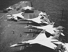 Airplane Picture - A-5As of VAH-7 on USS Enterprise in 1962.