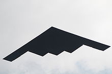 Airplane Picture - B-2 from below