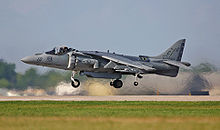 Airplane Picture - An AV-8B from VMA-231 at Oshkosh 2003.