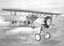 Airplane Picture - Boeing F4B of VF-5 squadron (Navy version of P-12)