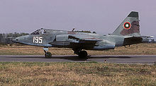 Airplane Picture - Bulgarian Air Force Su-25K
