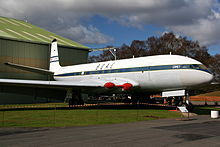 Airplane Picture - DH106 Comet 1 preserved in the colours of BOAC G-APAS, this aircraft also served with the RAF as XM823, now at RAF Cosford