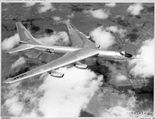 Airplane Picture - A YB-60 in flight.