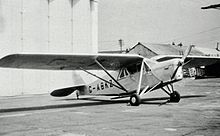 Airplane Picture - DH.80A taxi aircraft of East Anglian Flying Services at Manchester (Ringway) Airport in June 1948