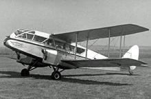 Airplane Picture - DH.84 Dragon 1 of Air Navigation & Trading (UK) in 1956