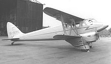 Airplane Picture - Dragonfly used by Silver City Airways as an executive transport in 1953