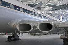 Airplane Picture - The air intakes of preserved Comet 4C at Imperial War Museum Duxford.