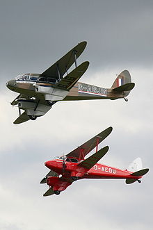 Airplane Picture - De Havilland DH.89 and DH.90