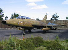 Airplane Picture - Retired Danish F-100F Super Sabre