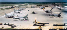 Airplane Picture - F-100Ds of the 416th Tactical Fighter Squadron at Da Nang Air Base, South Vietnam, in 1965