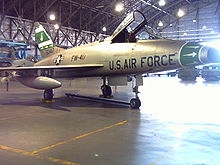 Airplane Picture - F-100D-86-NA (formerly F-100D-85-NH), AF Ser. No. 56-3417, with High Wire Mods, at Wings Over the Rockies Air and Space Museum (former Lowry AFB), Denver, Colorado, painted in its original 356th TFS, 354th TFW colours