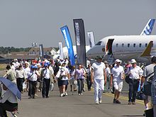 Airplane Picture - Aircraft on static display at the 2006 Farnborough show.