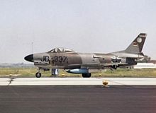 Airplane Picture - A West German F-86K in 1965.