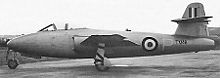 Airplane Picture - Gloster E.1/44 TX145 with modified tail unit