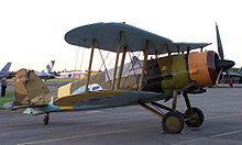 Airplane Picture - Gloster Gauntlet in Kauhava, Finland at Midnight Sun Airshow 2006