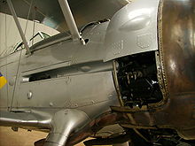 Airplane Picture - The fuselage .303 inch machine guns