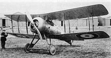 Airplane Picture - Nightjar during evaluation at Farnborough in 1922 - Note arrestor jaws on undercarriage