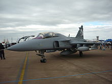 Airplane Picture - Saab Gripen NG demonstrator at RIAT 2010.