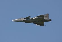 Airplane Picture - Gripen in flight