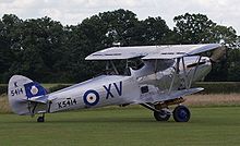 Airplane Picture - Hawker Hind, flying example in Shuttleworth Collection