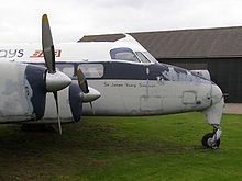 Airplane Picture - Heron 1B at the Newark Air Museum