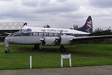 Airplane Picture - Heron 1B at the Newark Air Museum