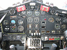 Airplane Picture - De Havilland Heron Instrument Panel