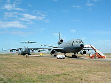 Airplane Picture - A KC-10 (right foreground) and C-17 (left background) at Avalon Airport, Australia, in March 2005