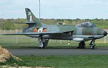 Airplane Picture - Hawker Hunter at Luftwaffe Museum - Gatow-Berlin.