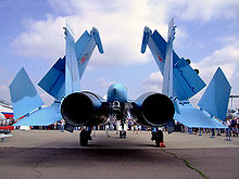 Airplane Picture - Su-33 at MAKS Airshow 2007.