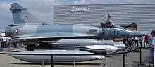 Airplane Picture - A Mirage 2000-5 at the Paris Air Show