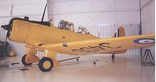 Airplane Picture - NA-64 Yale I preserved airworthy in 2006 at the Historic Aircraft Restoration Museum near St Louis in RCAF 1940 markings