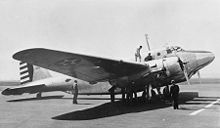 Airplane Picture - The XB-21 prototype undergoing maintenance