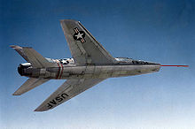 Airplane Picture - The underside of a YF-100 (s/n 52-5754)