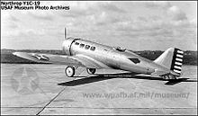 Airplane Picture - USAAC Northrop Alpha