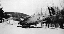 Airplane Picture - The sole Norwegian air-to-air Gloster Gladiator loss - Sergeant Pilot Schye's Gladiator 427 on 9 April 1940