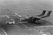 Airplane Picture - An OV-10A of VMO-1 operating from USSNassau in 1983.